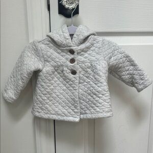 Carter's Quilted Light Gray Jacket